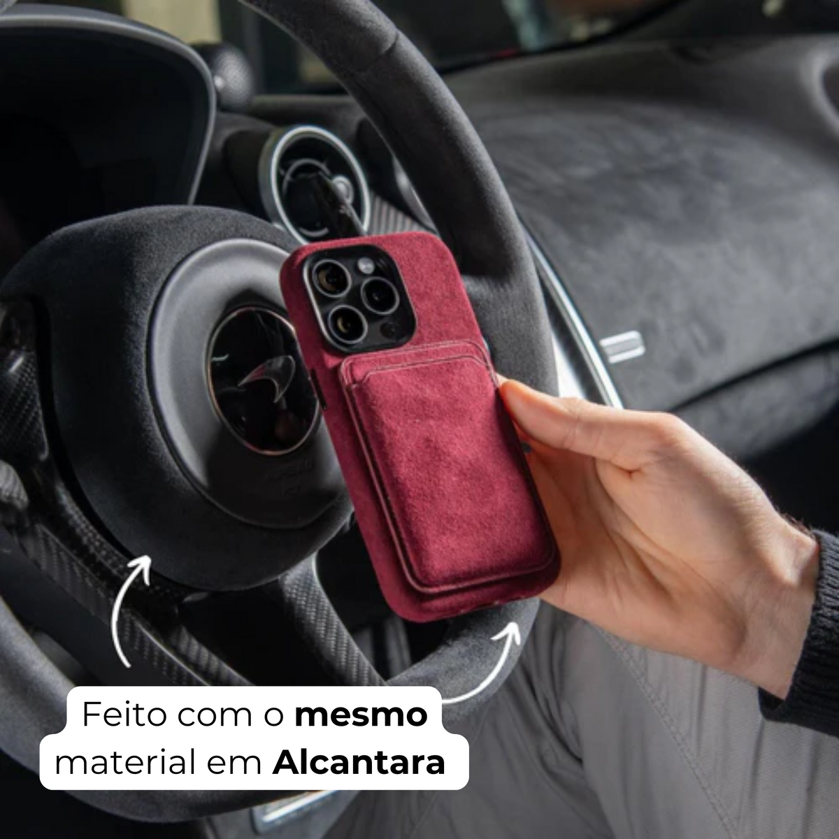 Alcantara Case - Vinho