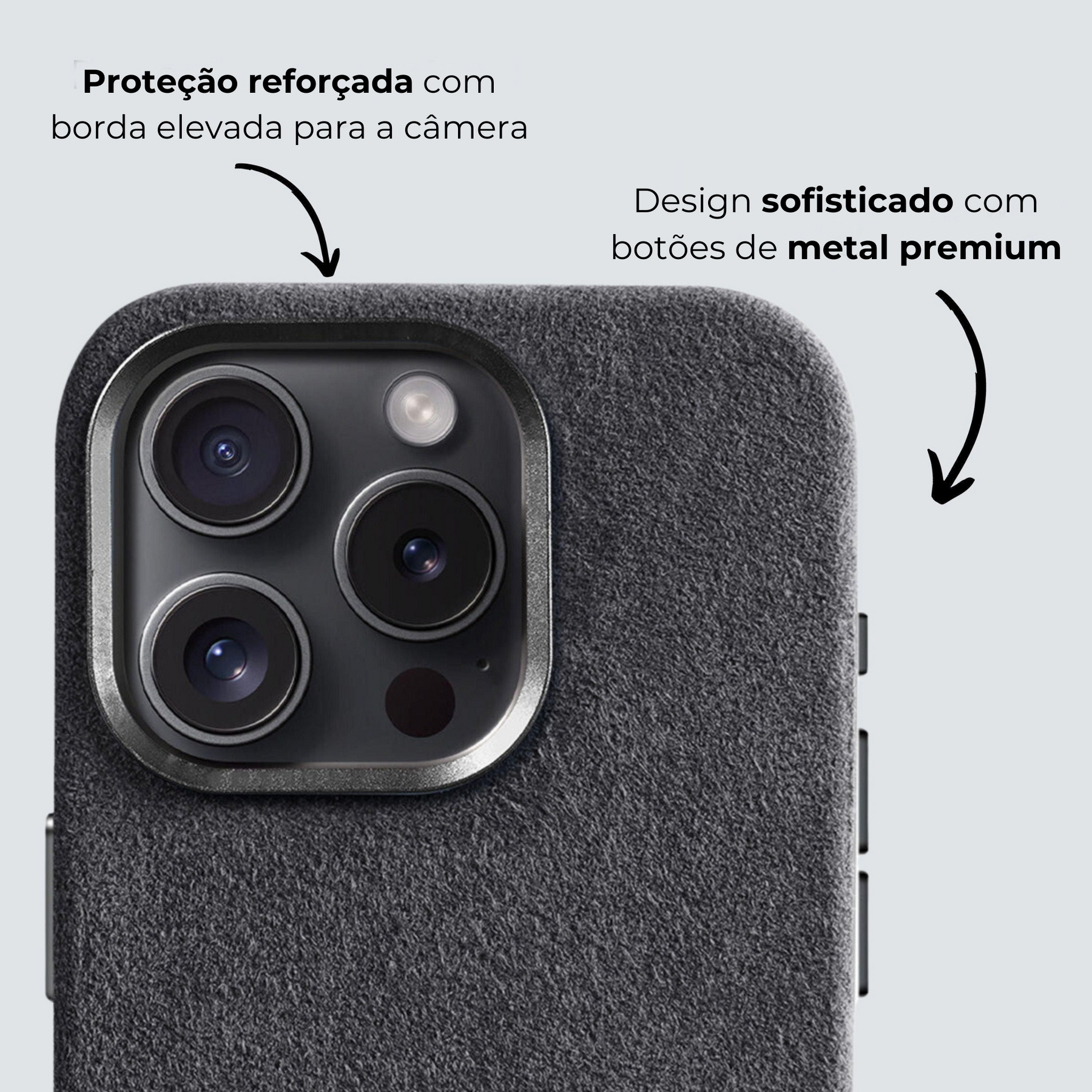 Alcantara Case - Cinza Espacial