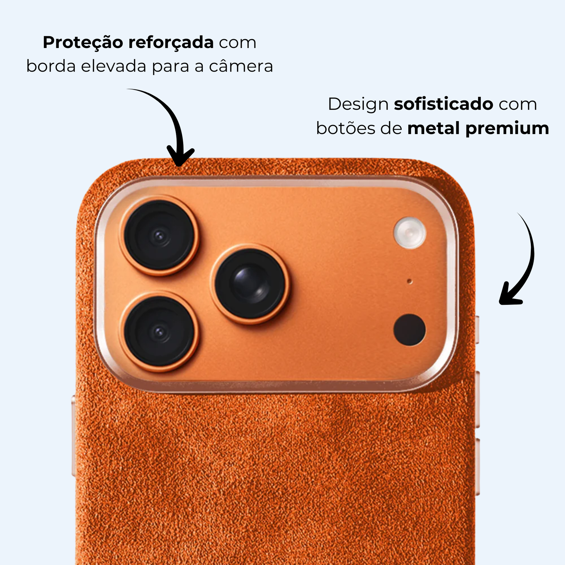 Alcantara case - Laranja
