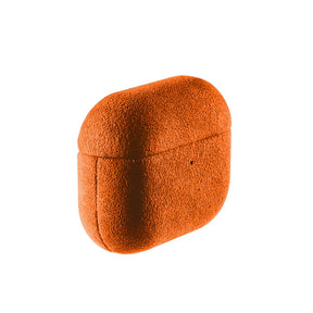 Alcantara Case - AirPods - Laranja