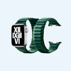 Alcantara Band Esporte - Apple Watch - Verde Meia Noite
