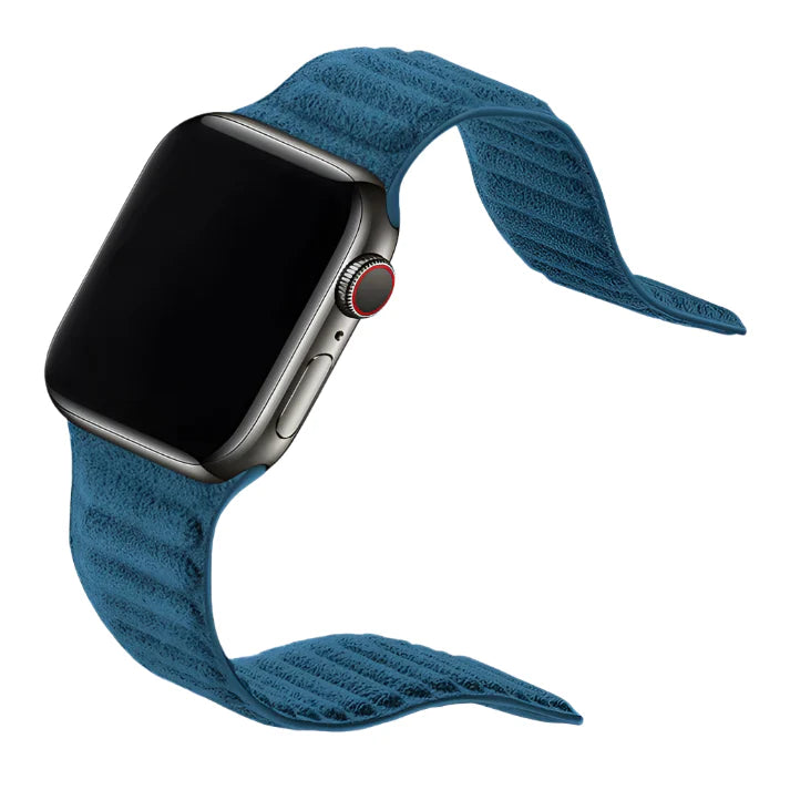 Alcantara Band Esporte - Apple Watch - Azul Oceano