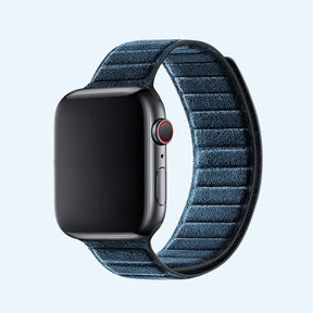 Alcantara Band Esporte - Apple Watch - Azul Oceano
