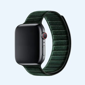 Alcantara Band Esporte - Apple Watch - Verde Meia Noite